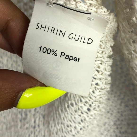 Vintage Shirin Guild 100% Paper shirt - Picture 5 of 5